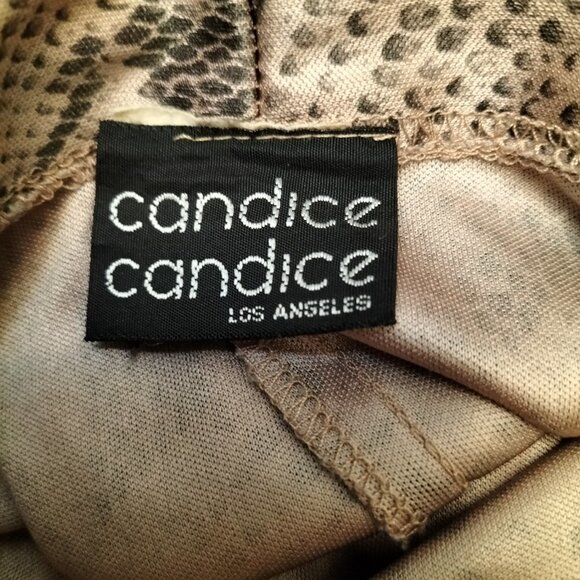 Candice Candice Women Snake Skin print Open Front Kimono - Picture 5 of 5